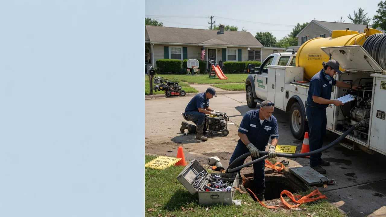 Septic Tank Pumping in California, MD near me